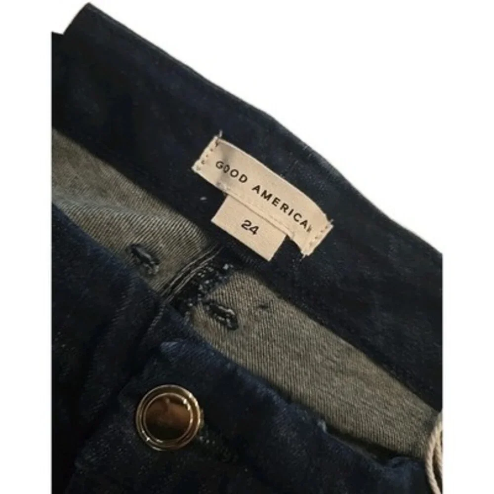 Good American Good Legs Jean Womens 24 Skinny High Rise Stretch Denim GL873CET